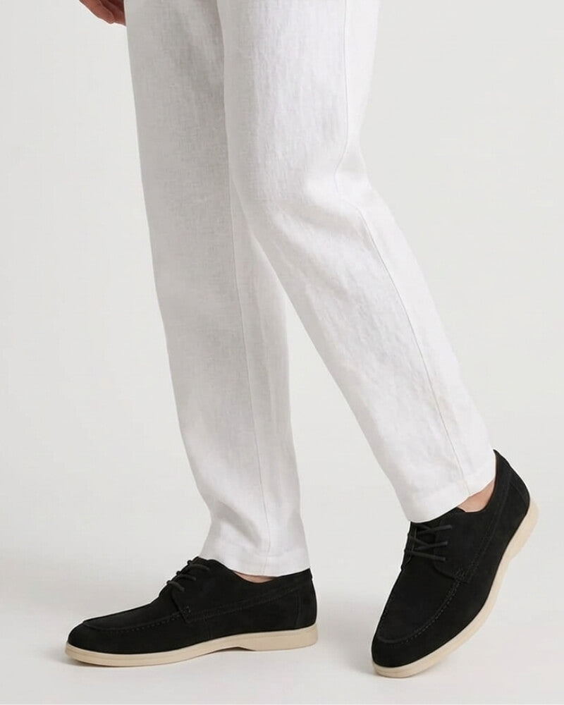 Classic Suede Lace Loafers