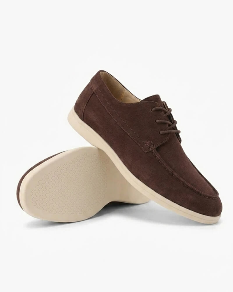 Classic Suede Lace Loafers