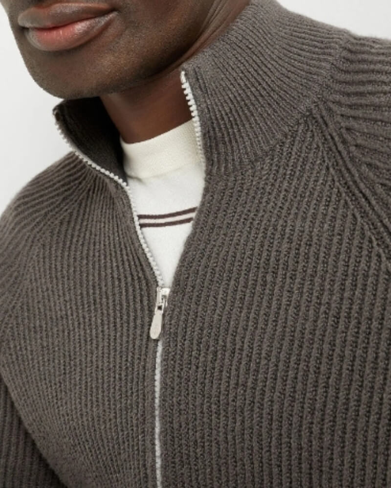 Luciano Full Zip Sweater